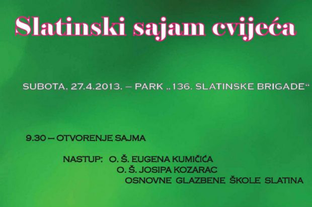 sajam cvijeca plakat 2