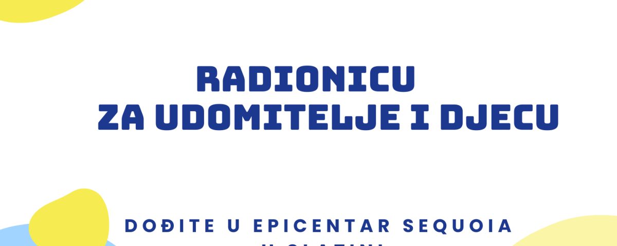 plakat Druzimo se povodom Nacionalnog dana udomiteljstva u Slatini crop