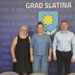Gradonačelnik Tomo Tomić primio članice STK Slatina nakon povijesnog plasmana u Prvu hrvatsku ligu 3 naslovna grad stk