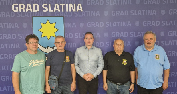 Gradonačelnik Grada Slatine primio članove Županijske podružnice UHDDR VPŽ 16 naslovna grad uhddr